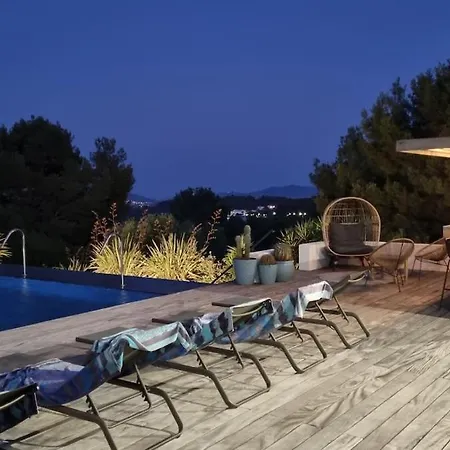 Somptueuse D'architecte Climatisee Avec Piscine Chauffee Vila *