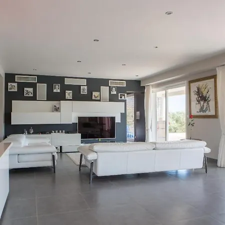 ヴィラ Somptueuse D'architecte Climatisee Avec Piscine Chauffee バンドール