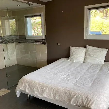 ヴィラ Somptueuse D'architecte Climatisee Avec Piscine Chauffee