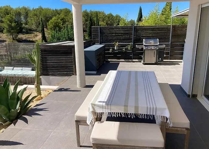Willa Somptueuse D'architecte Climatisee Avec Piscine Chauffee *
