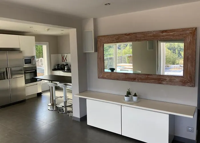 Willa Somptueuse D'architecte Climatisee Avec Piscine Chauffee *