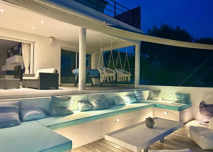 Willa Somptueuse D'architecte Climatisee Avec Piscine Chauffee *