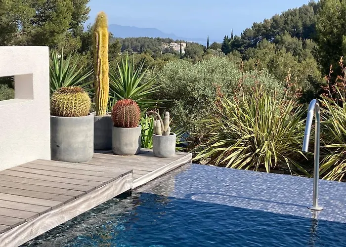 Willa Somptueuse D'architecte Climatisee Avec Piscine Chauffee Bandol