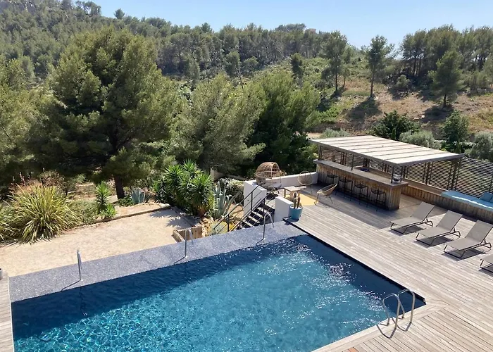 Somptueuse D'architecte Climatisee Avec Piscine Chauffee * Bandol